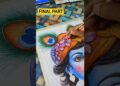 FINAL PART Bal🥰Krishna 🪄🪈#shorts #artvlog #youtubeshorts #janmashtamispecial