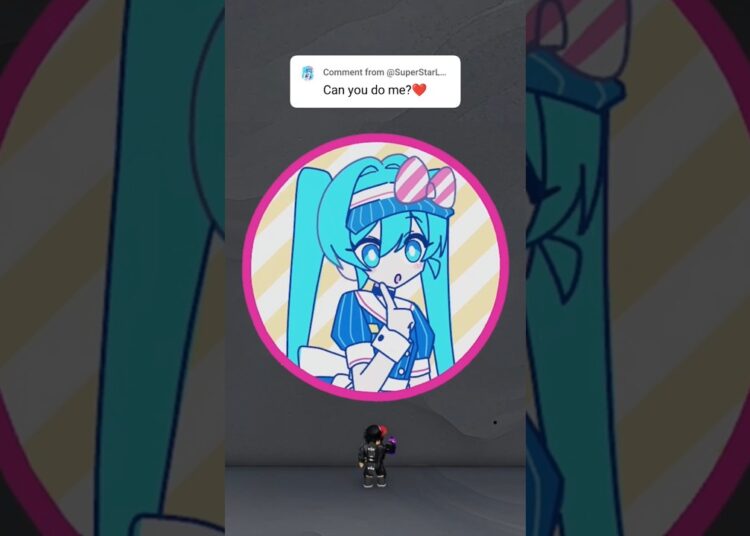 Time to Draw Your PFP on Roblox #shorts #roblox #art
