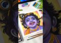 Little Krishna Drawing 🥰Oil Pastel #shorts #art #drawing #krishna #littlekrishna