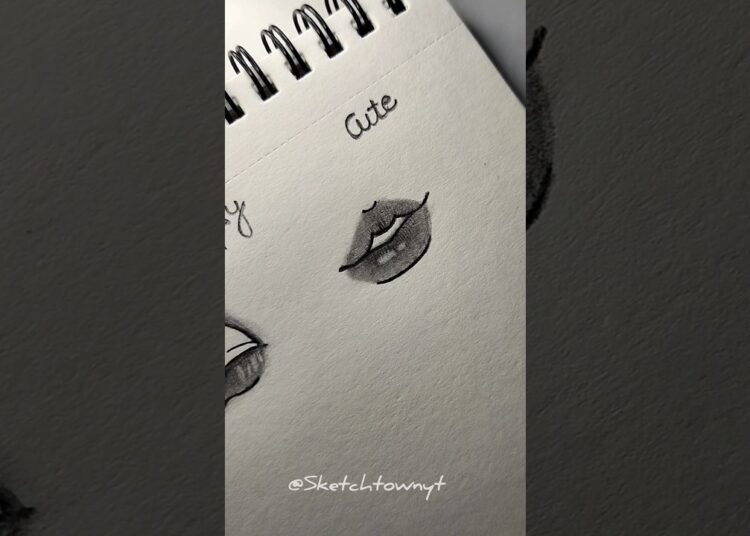 Drawing Lips Happy, Angry, Cute ✨#howtodraw #art #drawing #artist #shorts