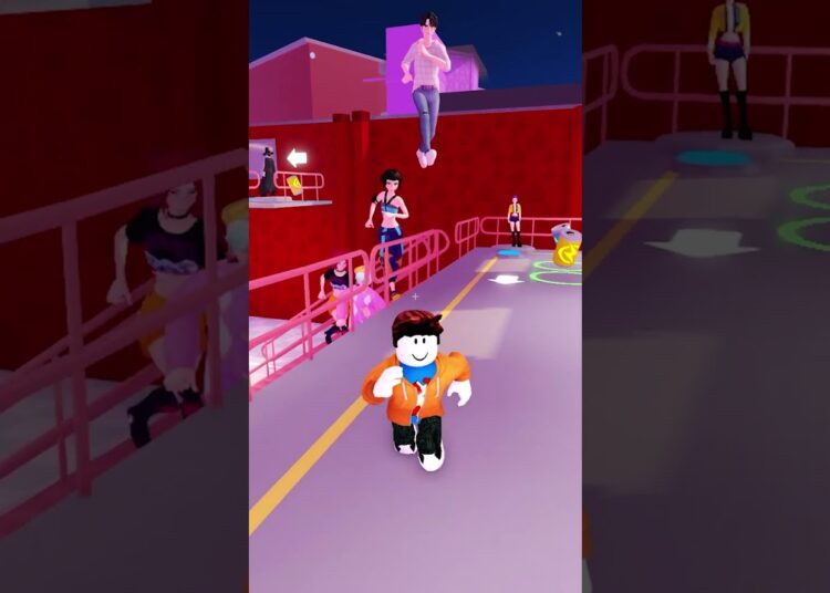 Royal plays KPOP DEMON HUNTERS PRISON RUN #roblox #shorts