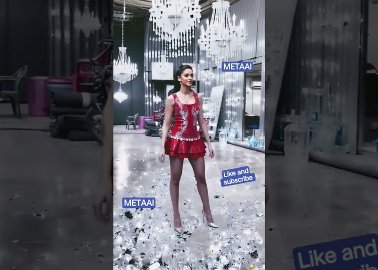 Ananya Panday slaying in red dress #celebrity #shorts