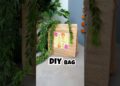 Painting on Cute  Bag #diy #bag #painting #craft