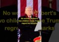No wonder reiner’s two children made trump regret his remarks#shorts#celebrity#trump#robreiner