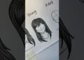 Hair drawing KIDS TO ADULT #howtodraw #art #drawing #artist #shorts