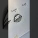 Lips drawi ( happy, angry and cute ) #howtodraw #art #drawing #artist #shorts
