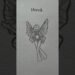 How to draw stickman fairy body #art #shorts #drawing #tutorial #sketch