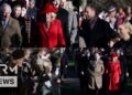 UNSEEN MOMENTS: William, Catherine, and Louis Attend Royal Christmas Service at Sandringham | AC1B