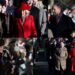 UNSEEN MOMENTS: William, Catherine, and Louis Attend Royal Christmas Service at Sandringham | AC1B