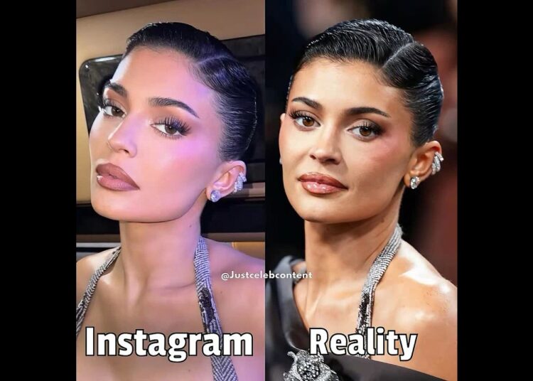 Instagram VS reality #kyliejenner #kendalljenner #celebrity #model #hollywood#viralshort#explore#fyp
