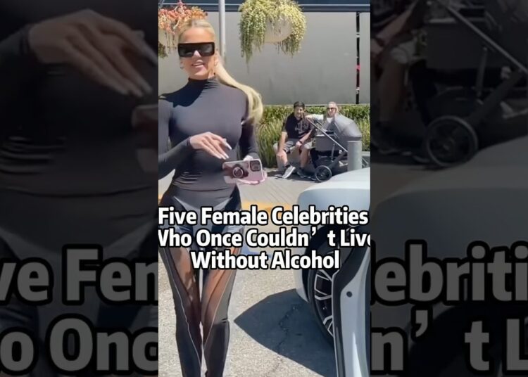 Five female celebrities who once could live without alcohol #celebrity #shorts #ladygaga #cardib