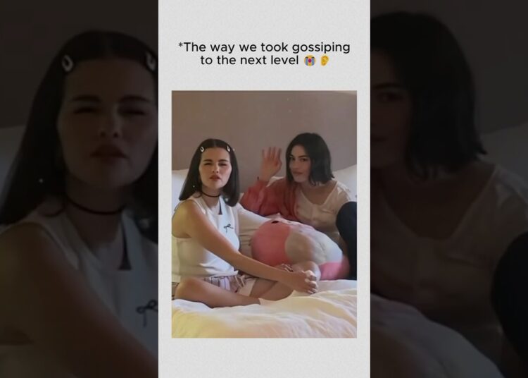 The way we took gossiping to the next level 😭👂🔥 #SelenaGomez #BennyBlanco #SelenaFamily