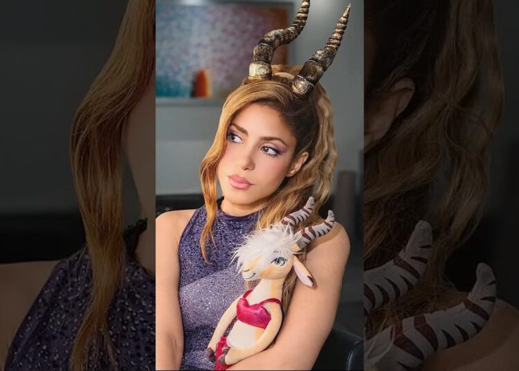Shakira sang two songs for the cartoon Zootopia2#shorts#celebrityfun#celebrity#singer#zootopia2#song