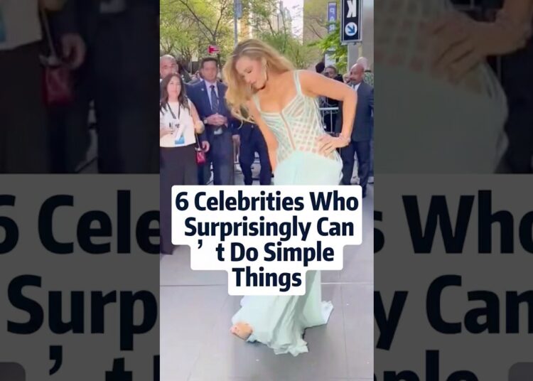 6 celebrities who surprisingly can’t do simple things #foryoupage #usa #shorts #celebrity
