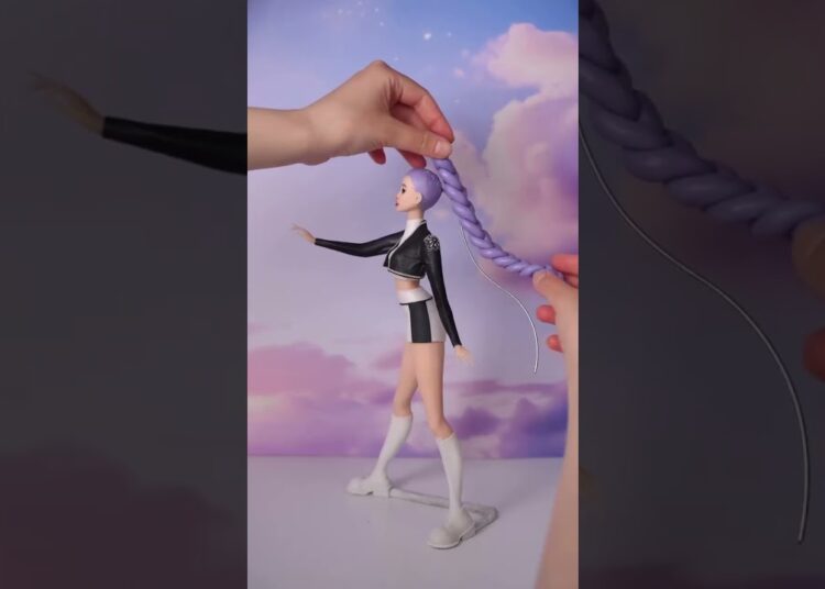 Rumi 3D Modeling Clay Art work 😲😍 #shorts #viralshort #art #3dmodeling #3dart #painting