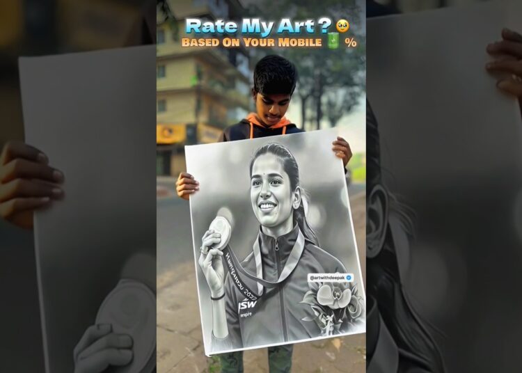Jyothi Yarraji 🇮🇳🫡  #drawing #shorts #artist #drawing #painting