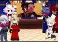 Hh react to Alastor’s backstory + gossip animation!#capcut#gacha#hh#video