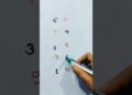 Fun numbers #art #drawingprocess #drawing #subscribe #like #shorts #shere #artist #explore