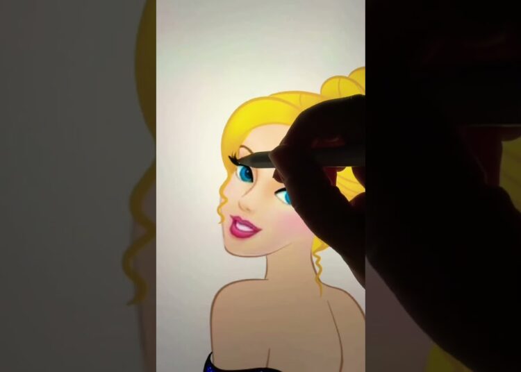 Glowup Cinderella #disney #art #digitalart #glowup #artist #cinderella #holidayswithyoutube