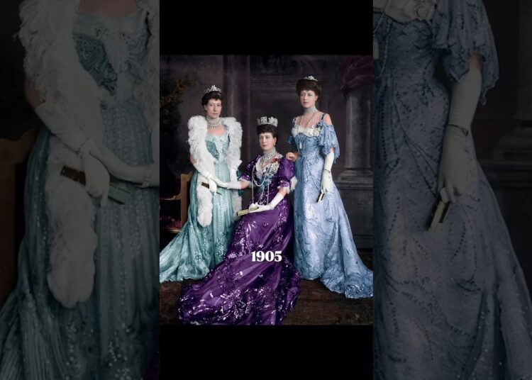 Queen Alexandra With Her Daughters || #britishroyalfamily #queenalexandra #royalty #history #viral