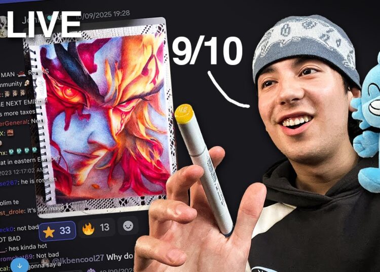 Reviewing Your Art LIVE!! 👀🎨 (show your art!)