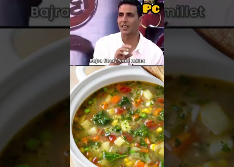 Akshay favourite Winter fit Soup #celebrity #trending #virak #ytshorts #shortsfeed