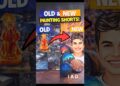 Old painting vs New painting #shorts #viral #painting #drawing #art #artist
