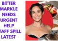 BITTER MARKLE – NEEDS SOME HELP & QUICKLY …#royal #meghan #princeharry