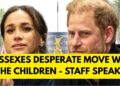 MYSTERY KIDS OF SUSSEX PLAN TO REVEAL THIS NEXT #royal #meghan #princeharry
