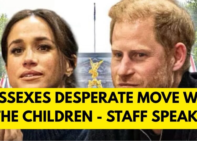 MYSTERY KIDS OF SUSSEX PLAN TO REVEAL THIS NEXT #royal #meghan #princeharry