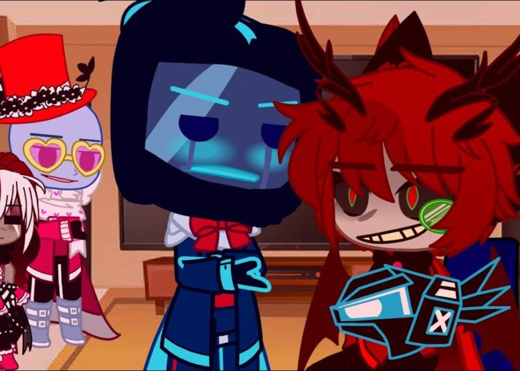 Alastor+The Vees react to “Smile Like You Mean It” AND “Gossip”