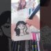 Girl drawing SIMPLE TO PRO🤭🖌️#howtodraw #art #drawing #artist#shorts