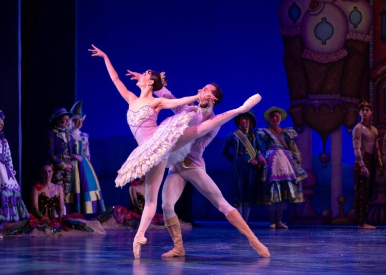 Marie Harrison-Collins and Randy Crespo-Nutcracker, 2024. Photo by Rachel Malehorn.