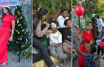 A day of joy, music and magic with Sharanya Shetty at Xmas carnival