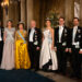 The royal family of Sweden pose for a photo