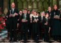 The Princess of Wales's annual carol concert is an unmissable date in the royal diary every festive season. And this year's event (pictured) was no different