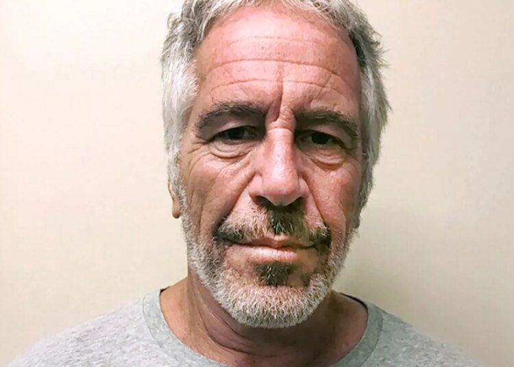 This photo provided by the New York State Sex Offender Registry shows Jeffrey Epstein on March 28, 2017.