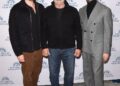 Arnold and his sons at the Sun Valley Film Festival
