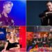 Clockwise from top left: Ronan Keating, Jools Holland, Graham Norton and his guests and Hogmanay host Amy Irons.