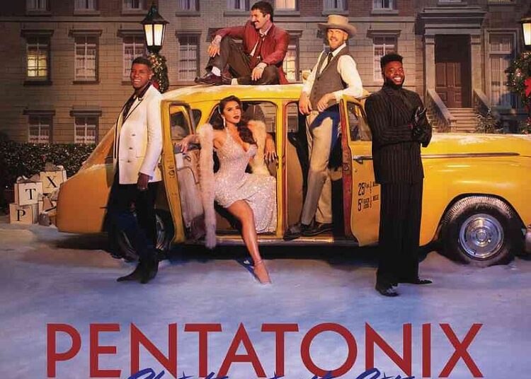 This cover image released by Republic Records shows "Christmas in the City" by Pentatonix. (Republic Records via AP)