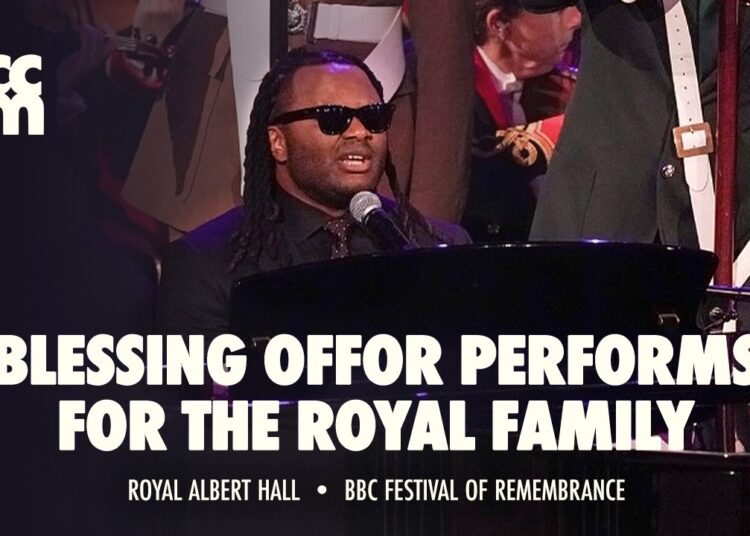 Blessing Offor Performs for the UKs Royal Family – CCM Magazine