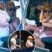 Britney Spears bizarrely totes toy baby carrier as she returns from Cabo with ripped fitness influencer