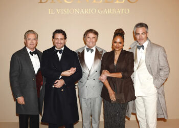 Brunello Cucinelli Unveils Documentary on His Rags-to-Riches Story at Glamorous, Star-Studded Rome Premiere