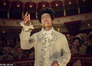 WIll Sharpe  With his wild black hair, he looks nothing like the conventional image of the powder-pale, blue-eyed Wolfgang