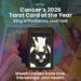 cancer 2026 tarot card year queen pentacles reversed