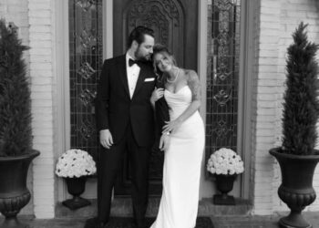 Chayce Beckham with Wife, Ashley; Photo by Emma Manning