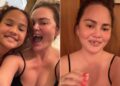 Chrissy Teigen/Instagram Chrissy Teigen and her daughter Luna