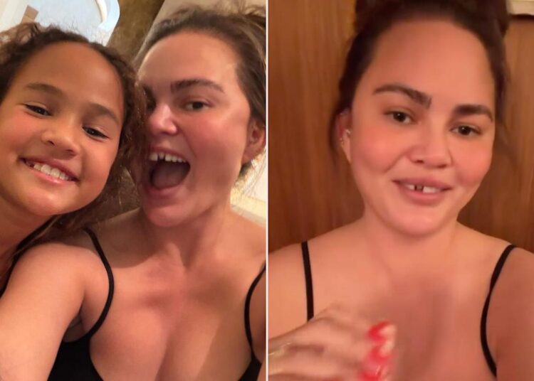 Chrissy Teigen/Instagram Chrissy Teigen and her daughter Luna