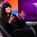 Claudia Winkleman presenting the Graham Norton Show