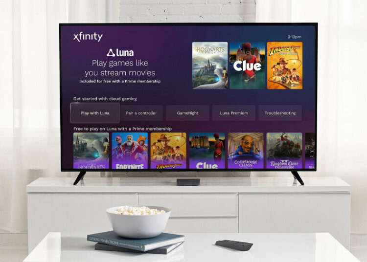 Comcast and Amazon Bring Amazon Luna Cloud Gaming to Xfinity’s Entertainment Devices